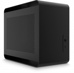 DA2 V2 Black Full Aluminium Compact ITX Chassis