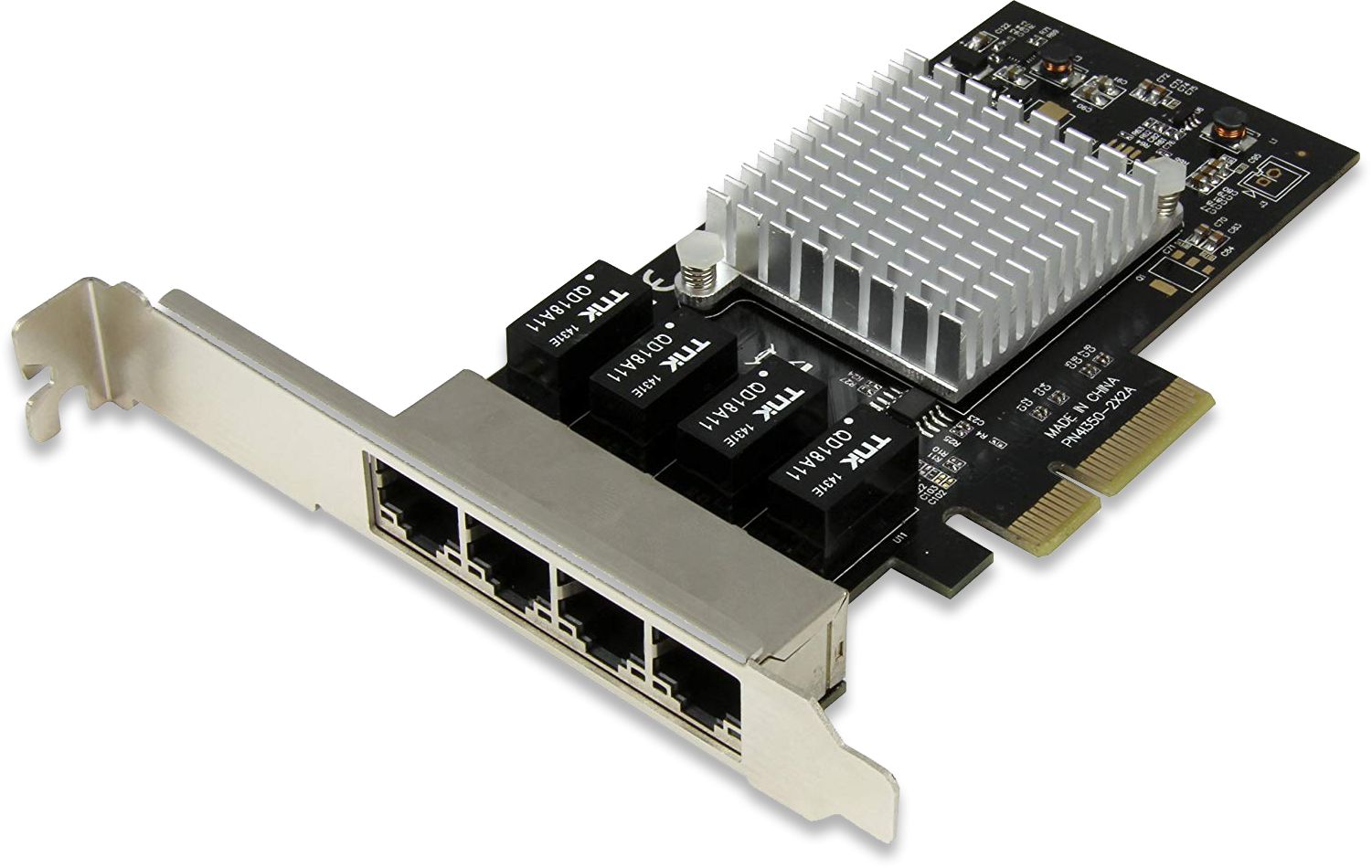 4 Port Gigabit Ethernet Network Card PCI Express Intel I350 NIC