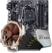 AMD AM4 CPU and DDR4 micro-ATX Motherboard Bundle